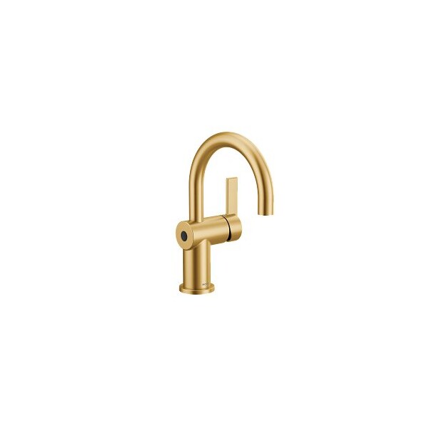 Brushed Gold One-Handle Bathroom Faucet